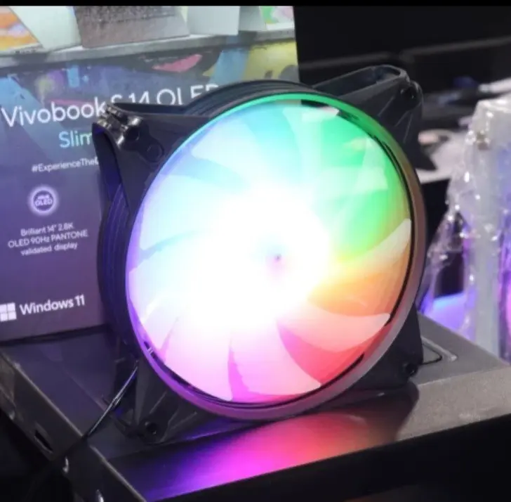 Fan Casing 12cm Power Up LOOP FL-02 RGB Light LED 12 Cm 1