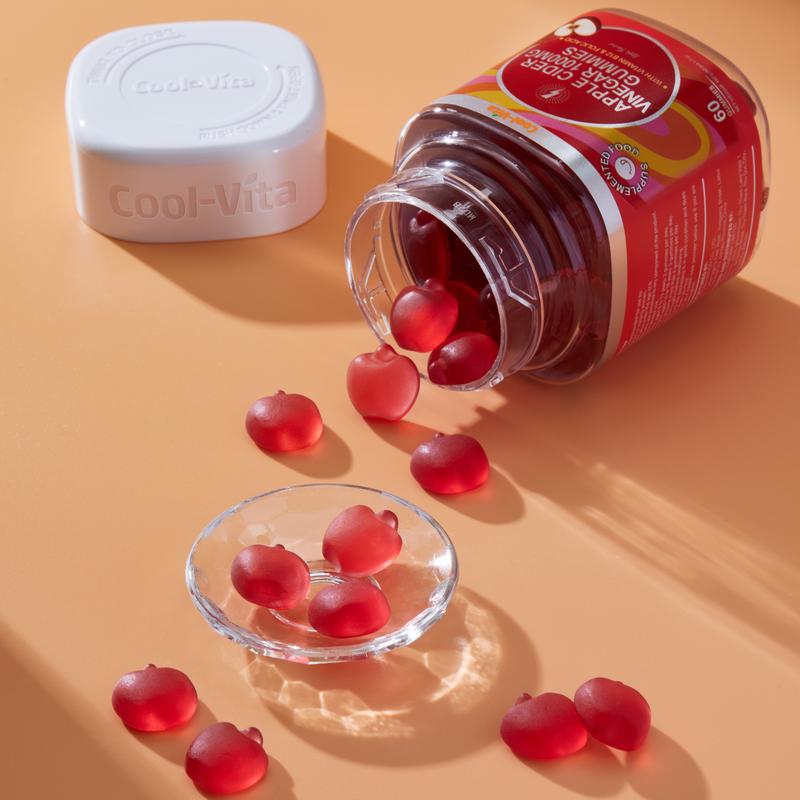 Product Introduction of [Live] Combo 2 Hộp Kẹo Dẻo Giấm Táo Hỗ Trợ Tiêu Hóa, Hỗ Trợ Tăng Cường Miễn Dịch, Bổ sung Vitamin B12 Coolvita (60 viên x 3g)/hộp 3