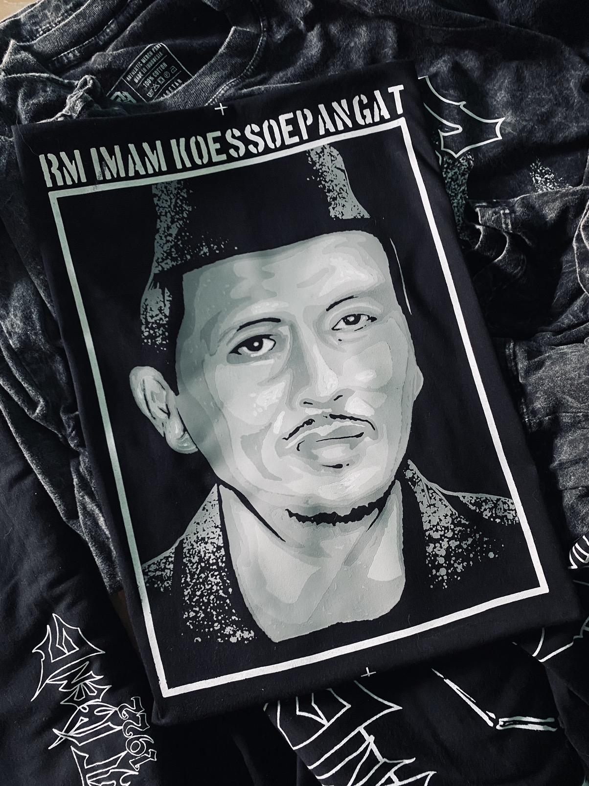 T-shirt psht mas imam koessoepangat kaos psht kaos terate