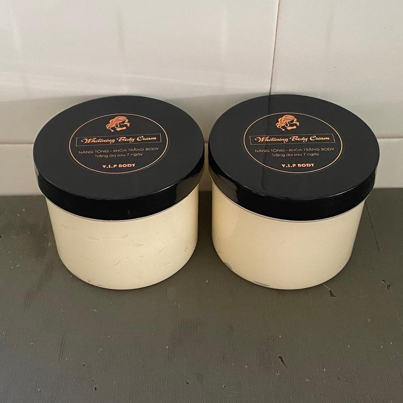 COMBO 2 HỦ KEM BODY VIP SIÊU TRẮNG 500g