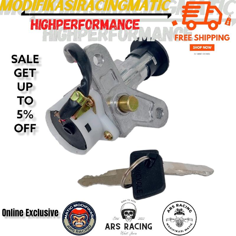 Kunci Kontak Vega r new - Jupiter z Only (Hanya Depan ) Kualitas Terbaik Accessories Motor Motorcycle 3