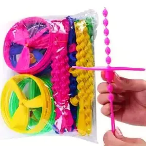 HARGA 1 PCS SNIPPER BALING-BALING Warna Warni Tiang Ulir Bisa Berputar Melaju Tinggi Bahan  Plastik Bisa Terbang Tinggi