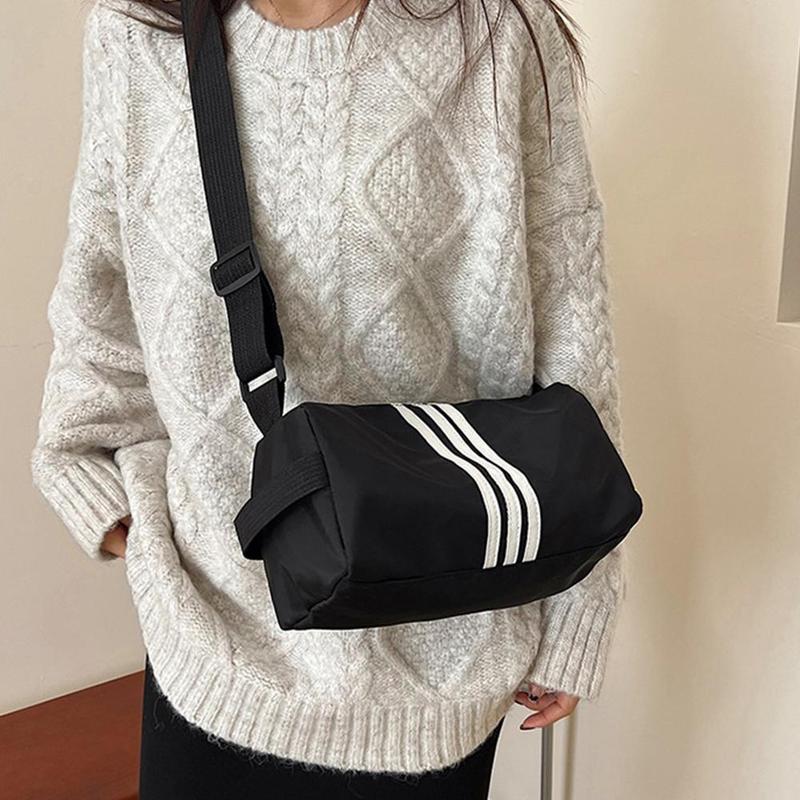 Product Introduction of Túi Xách Túi Đeo Chéo, Thời Trang Vải Oxford Mới, Dành Cho Phụ Nữ Và Unisex, Thiết Kế Tương Phản, Đơn Giản, Q8U1 16