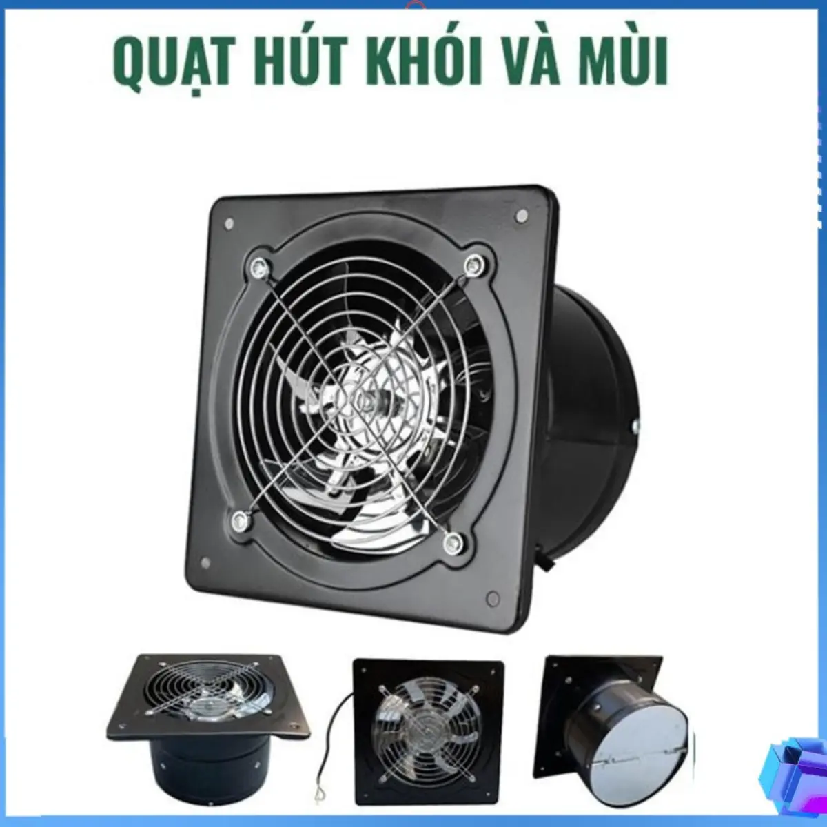 Quạt thông gió, máy hút mùi bếp, toilet, phòng ngủ，Quạt hút khói nhà bếp 4 inch ，Quạt hút khói dầu quạt hút bếp thông gió phòng tắm