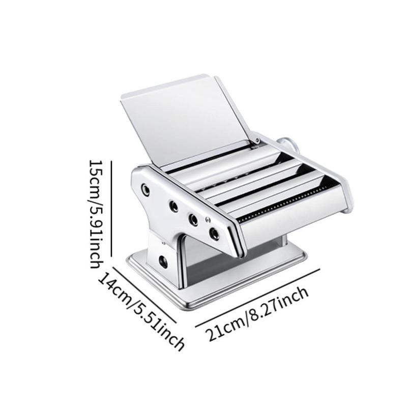 Product Introduction of Manual Pasta Maker Machine Homemade Pasta Adjustable Thickness Hand Crank Heavy Duty Removable Noodle Maker Pasta Machine 0