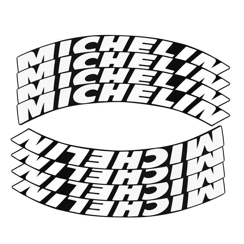 Product Introduction of 1 Set MICHELIN Tire Sticker 3D Letter Car Decoration Decal Universal Styling Sticker DIY Car Modication Accessories for 1 Wheel 20