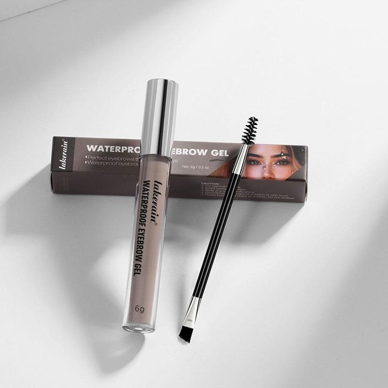 Product Introduction of Lakerain Waterproof Eyebrow Gel Long Lasting Liquid Eyebrow Tatoo Makeup Set Smooth Brow Gel 38