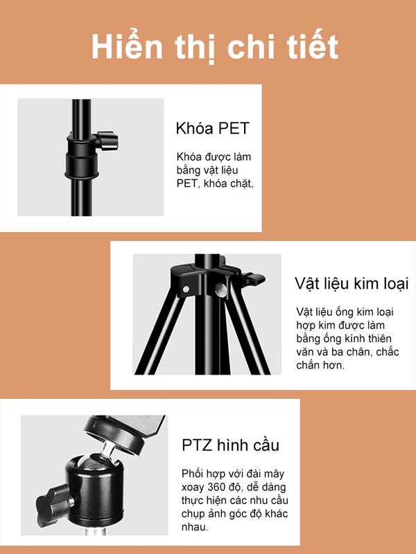 Bộ chân đế chụp ảnh có kẹp điện thoại di động và Bluetooth - Phụ Kiện, Camera Selfie 9