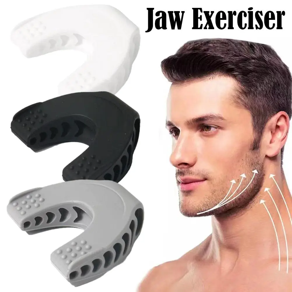 Silicone Jaw Trainer For Masseter Ball Fitness And Facial Training ...