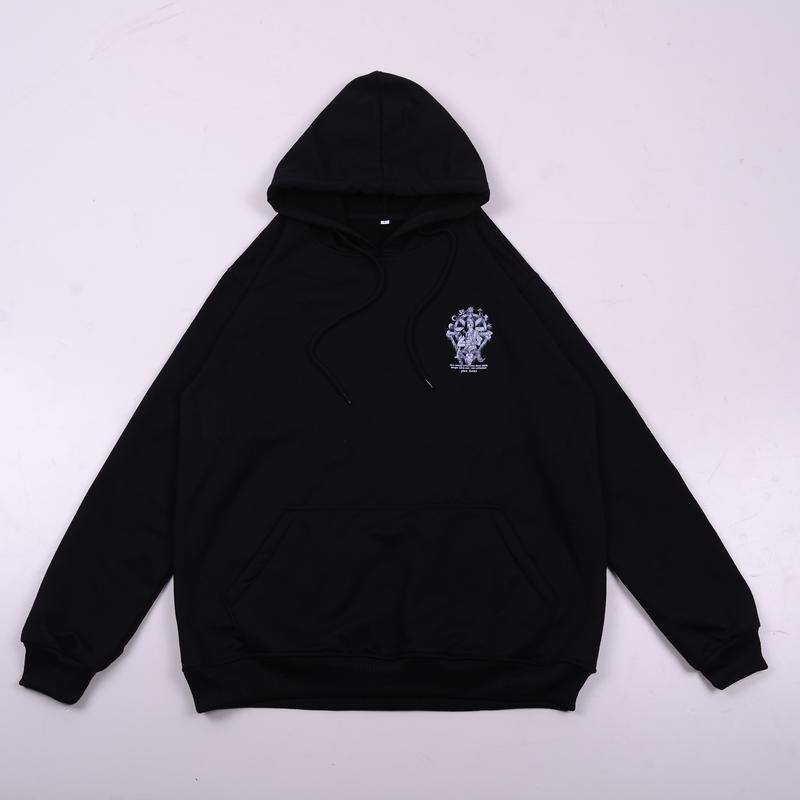 NN Apparel Hoodie Pluralisme Peaceful Life Fleece Merah Hitam Zipper Distro Sweater Pria 3