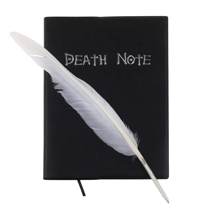 Death Note Feather Pen Notebook Cartoon Japan Animation Anime Diary ...