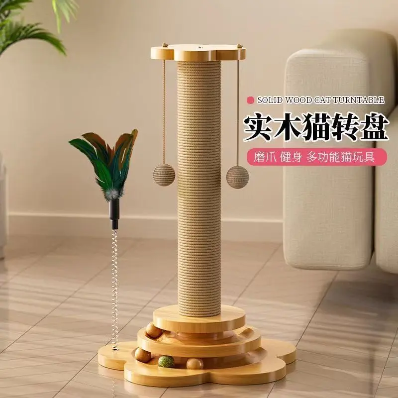 Bảng Cào Móng Cho Mèo, Tích Hợp Khung Leo Trèo Cho Mèo, Chống Mài Mòn, Không Có Chấy Rận, Bảng Cào Móng Bằng Sisal, Đồ Chơi Cho Mèo, Tự Hi, Giảm Bó Sát, Thiết Kế Dọc, Năm 2025 0