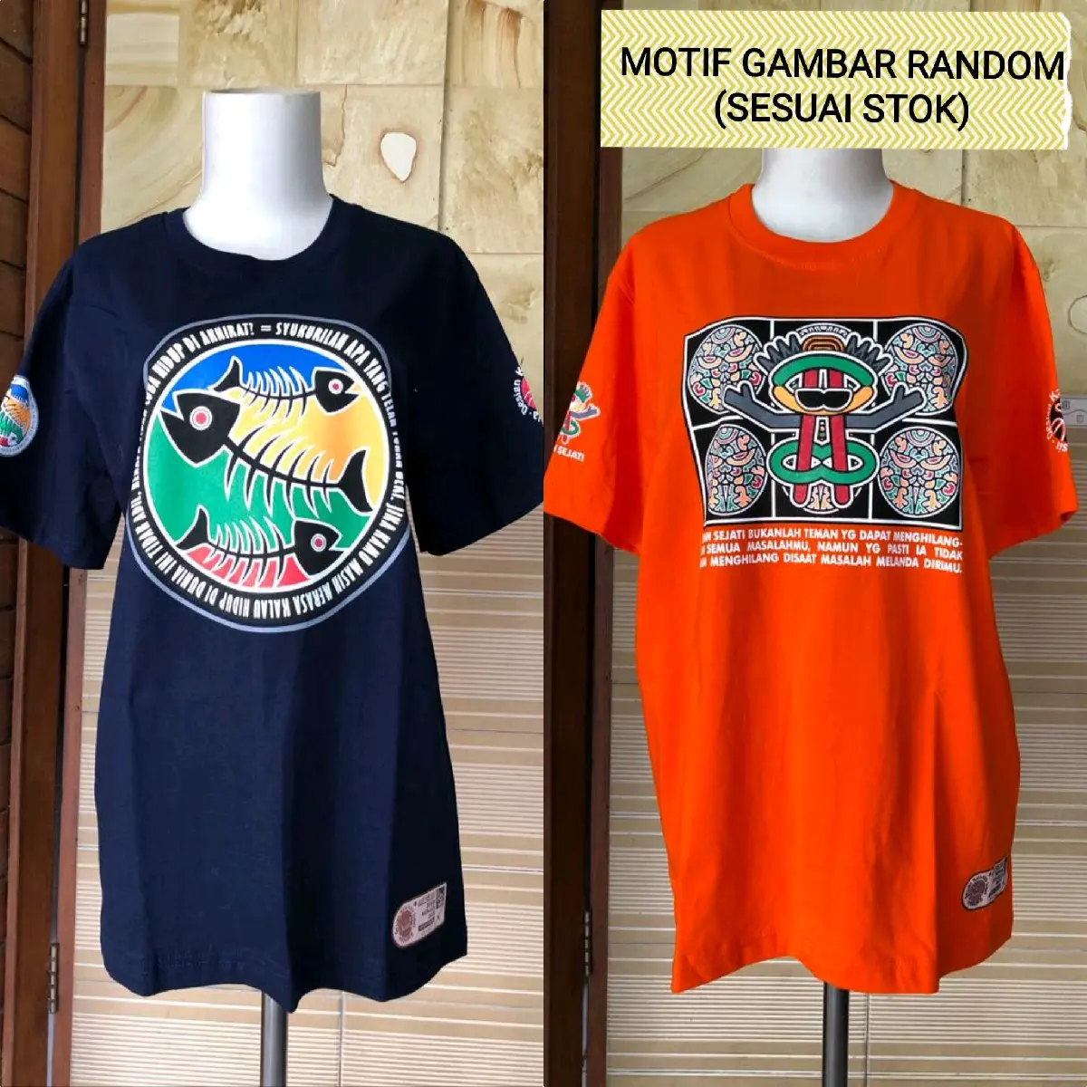 grosirkaosbali Kaos Jobel Oleh Oleh Bali | kata kata unik Motif random
