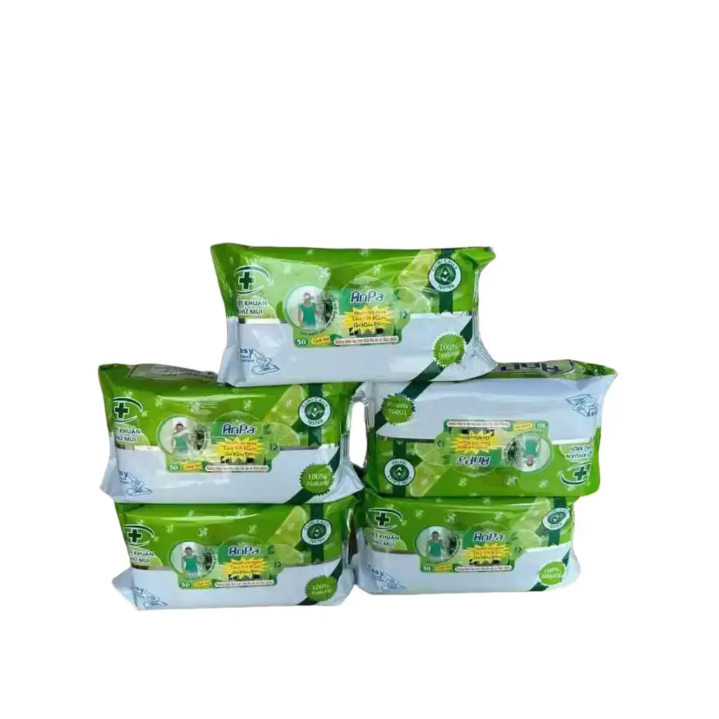 COMBO 1O Gói  Khăn Lau Bếp Đa Năng AnPa 50 Tờ
