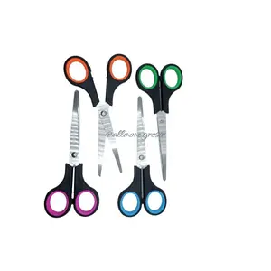 MURAH (1 pcs) Gunting Panjang Kertas Dapur Serbaguna Stainless Steel Kuat gagang Plastik tebal