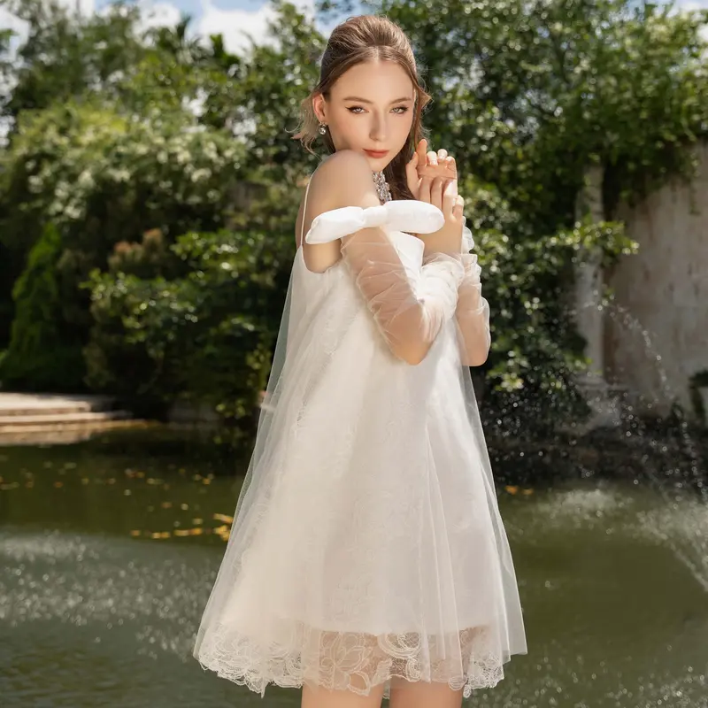 ĐẦM REN LƯỚI HAILEY TRENXY STUDIOS 3