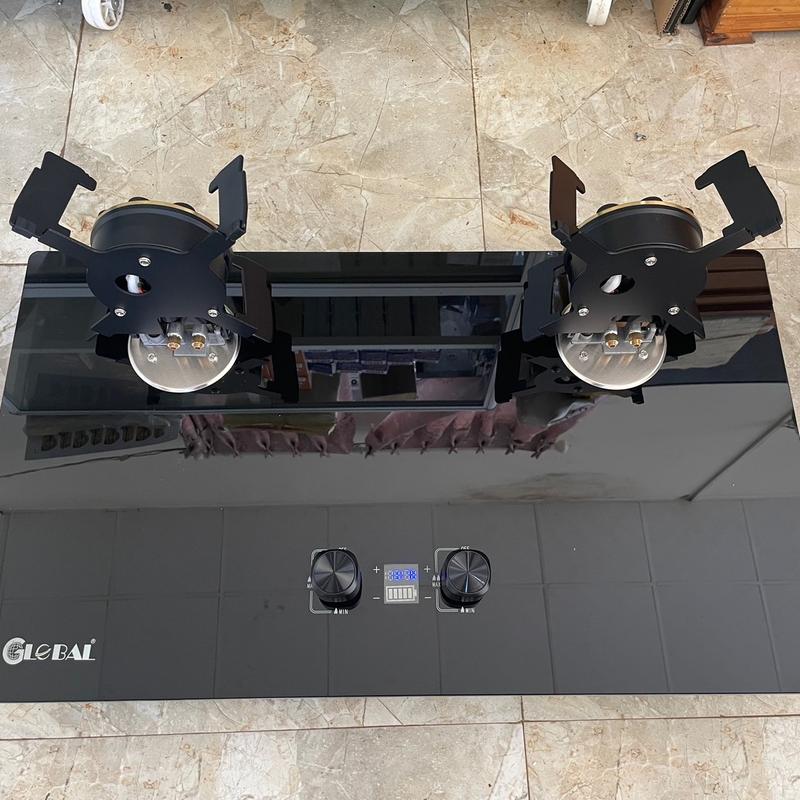 BẾP GAS ÂM LẬT HẸN GIỜ 10 ĐẦU ĐỐT ĐỒNG CAO CẤP GLOBAL