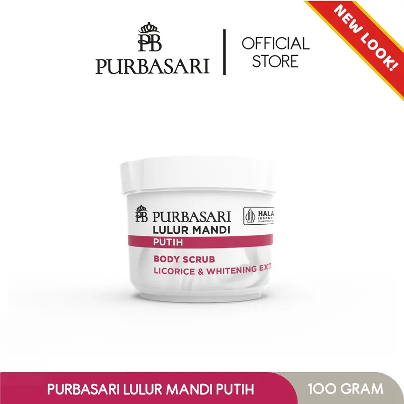Purbasari Lulur Mandi 100gr / Pencerah / Hidrasi / Body Scrub 1