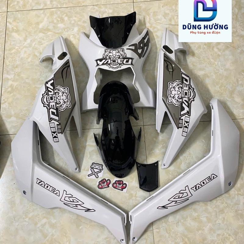 Bộ nhựa kèm phân loại tem gắn xe điện xmen sử dụng mặt lạ đèn bi cầu và zinpat (có mặt lạ sợi đốt) tặng kèm ốc  Phụ Tùng Phụ Kiện