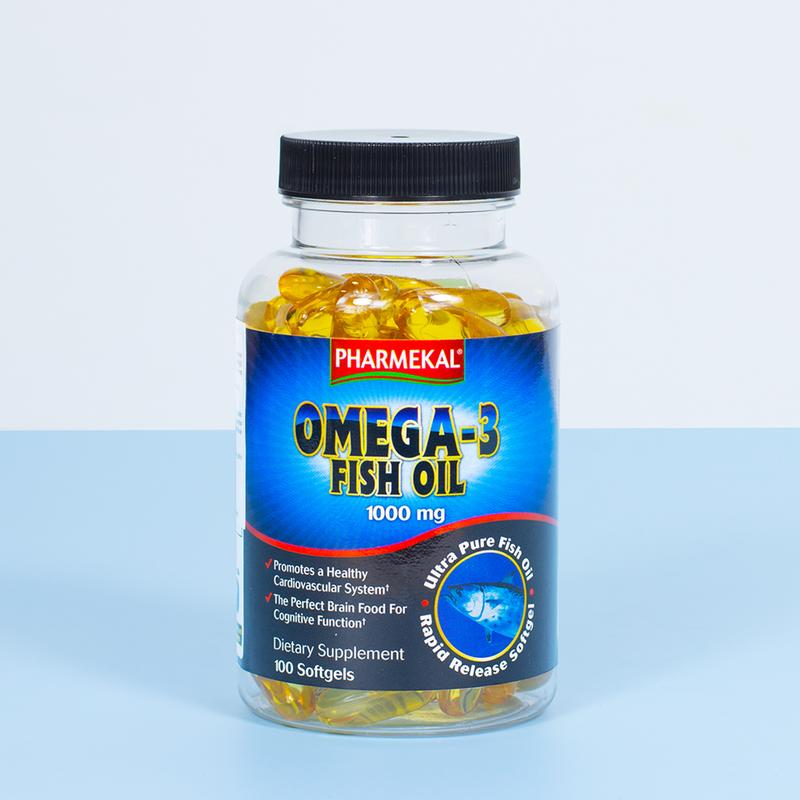 Viên dầu cá sáng mắt khoẻ tim mạch OMEGA 3 Pharmekal USA hộp 100V