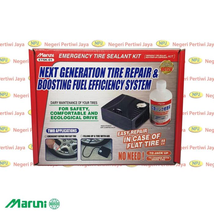 Gambar Maruni Emergency Tire Sealant Kit ETSK-01 - Cairan Anti Bocor dari negeripertiwijaya Kota Administrasi Jakarta Barat 3 Tokopedia