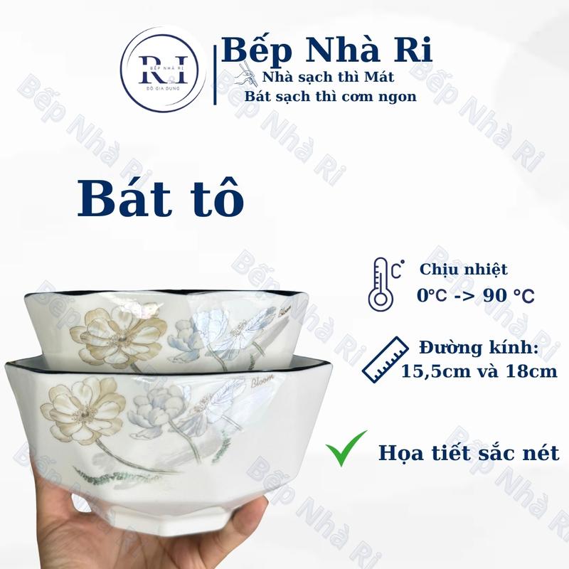 [ Bếp Nhà Ri ] Bộ bát đĩa gốm sứ Ceramic vân Kim Cương  - decor trang trí bàn ăn sang trọng hiện đại 5
