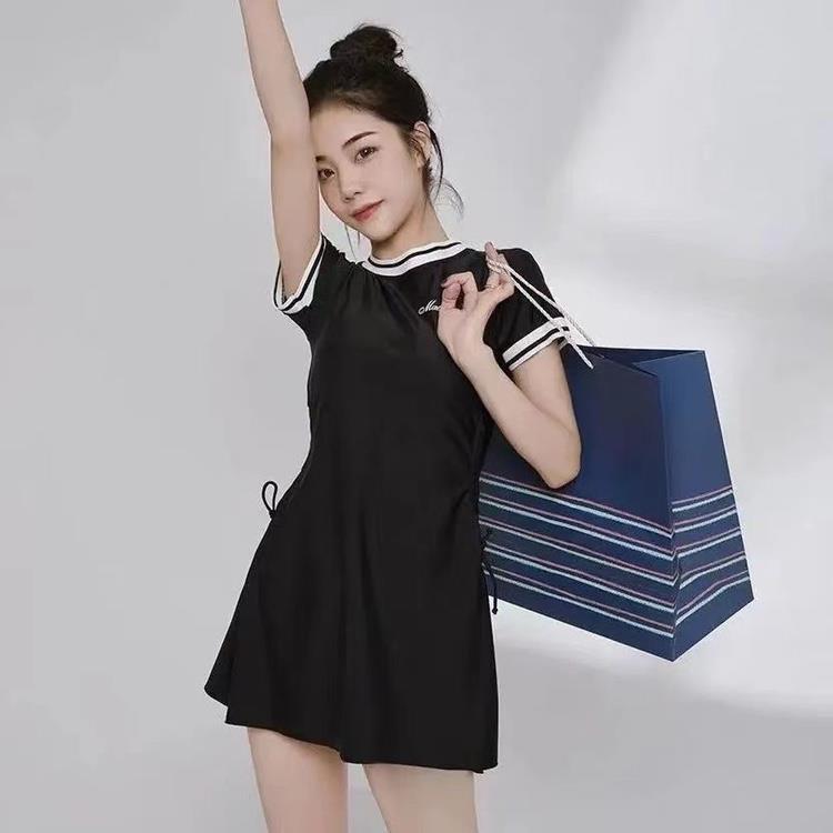Product Introduction of Swimming Suit for Women, Summer Split, Conservative and Pure, Campus Student Party, Casual Swimming Suit, Soaking in Hot Springs 4