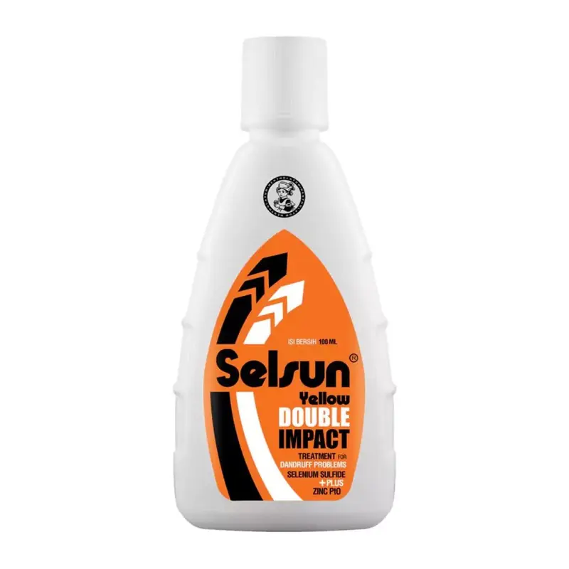 SELSUN Shampo Blue Five Gold Yellow Double Impact Shampo Ketombe 120 ML Conditioner Perawatan Shampoo Rontok Haircare 2