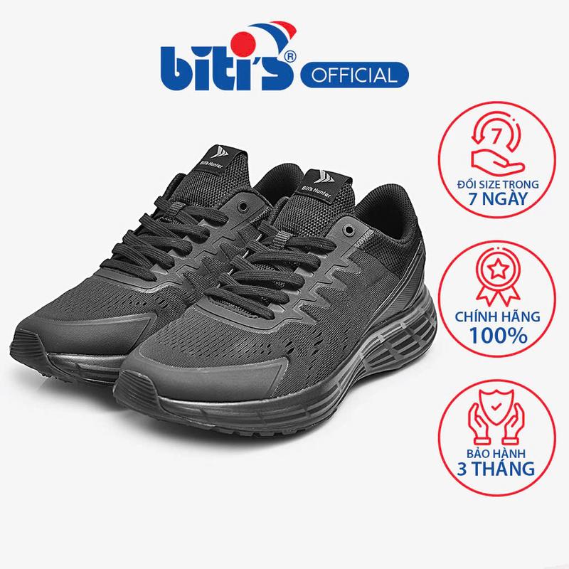 Giày Thể Thao Nam BITI’S HUNTER JOGGING FESTIVE: PLUTON COLLECTION HSM004900DEN ( Đen)