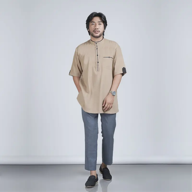 KOKO KURTA LENGAN PENDEK QOMISHU KHALID 4