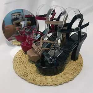sandal hills double hak tinggi 10cm kode 012 Wanita