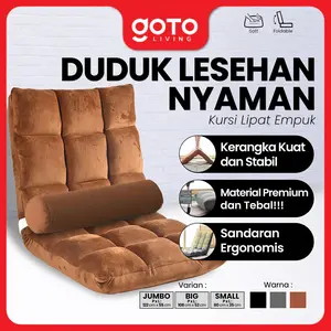 (Promo Terbatas) Goto [COD] Almero Kursi Lipat Lesehan Sofa Lantai Sandaran Empuk Minimalis Multifungsi