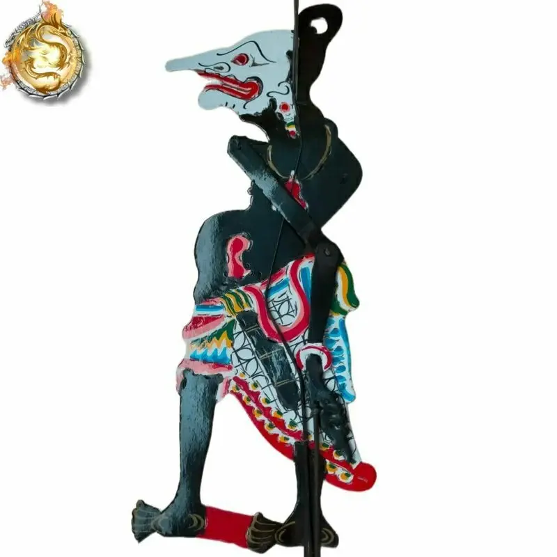 NAKIROHBUSINESS wayang kulit punokawan bahan kulit sapi asli 6