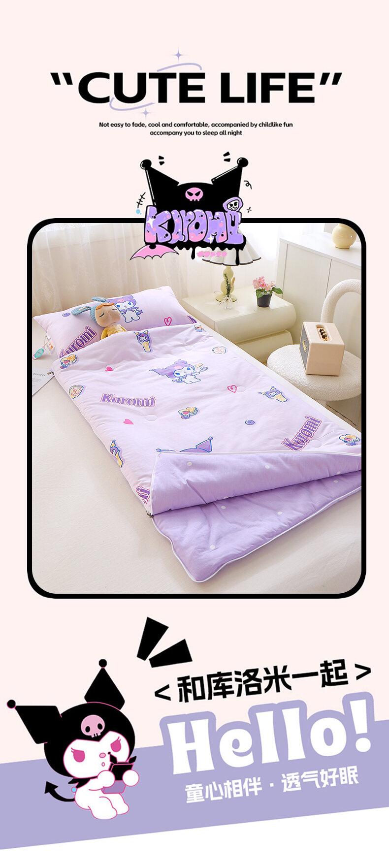 Product Introduction of Pure Cotton Children's Sleep Bag Anti-Kick Baby Summer Lightweight Blanket Four Seasons Universal for 5-12 Years Old Kids 1