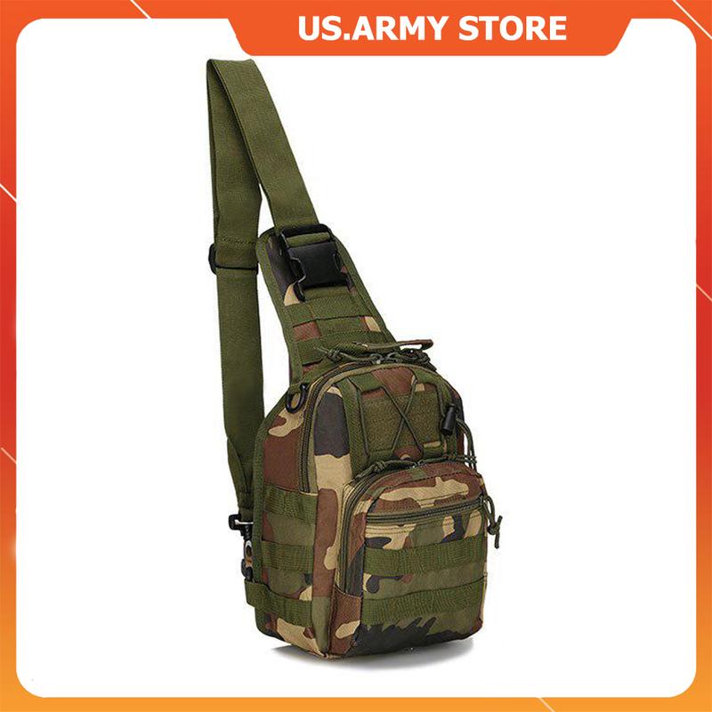 Túi Đeo Chéo Nam Phong Cách  U448 US ARMY Vải Dệt Cao Cấp -Hàng Chính Hãng