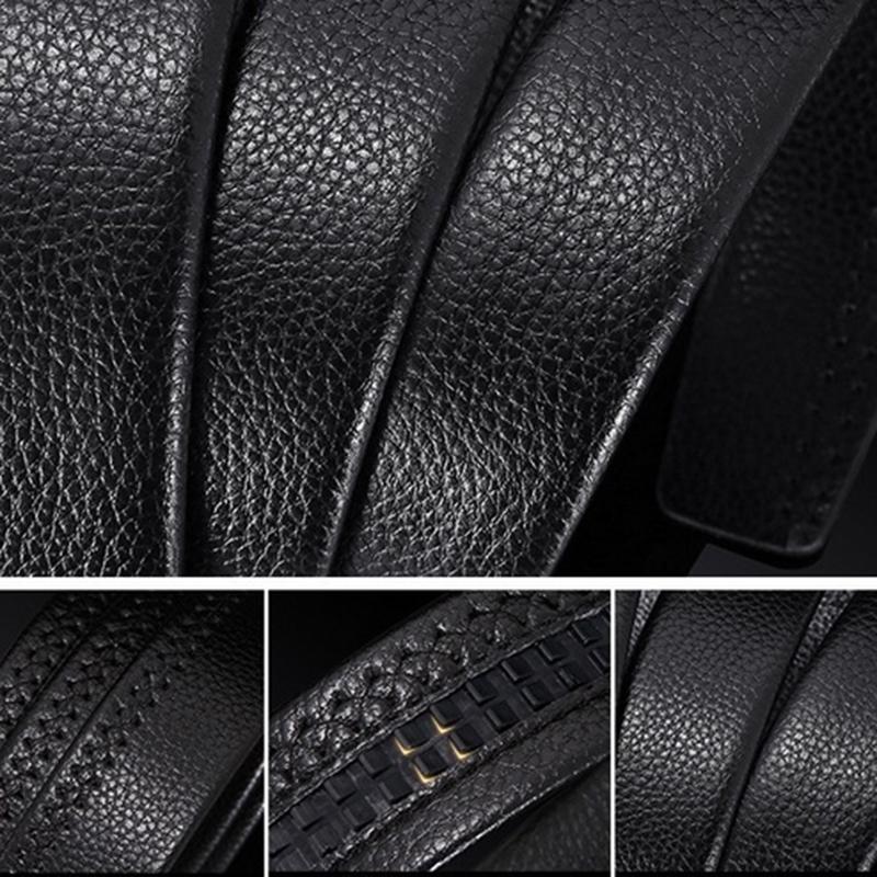 Product Introduction of [จัดส่งในกทม] แฟชั่นเกาหลี ใหม่ เข็มขัดผู้ชาย หัวเข็มขัดอัตโนมัติ หนังนิ่ม สีดำ คุณภาพสูง ความนิยม เครื่องประดับแฟชั่น 45