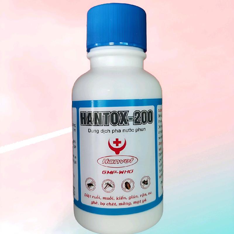 Sản phẩm Hantox 200 xịt mạt cho gà đá, gà chọi, phun xịt mạt trong chuồng nuôi hantox  tắm chai  xịt mạc hantox  tắm gà thuốc  trị mac tammat 2