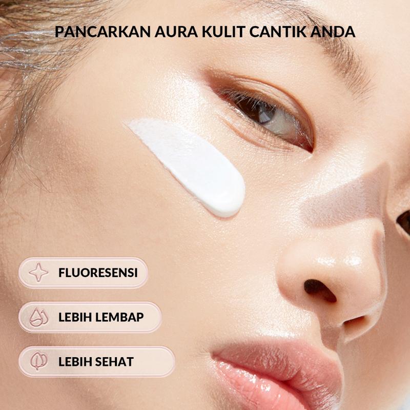 BIOAQUA Moisturizer SymWhite 377 Cream Pemutih Wajah 50g Krim Penghilang Flek Hitam Di Wajah Whitening & Fade Dark Spot Mosturizer Mencerahkan 7