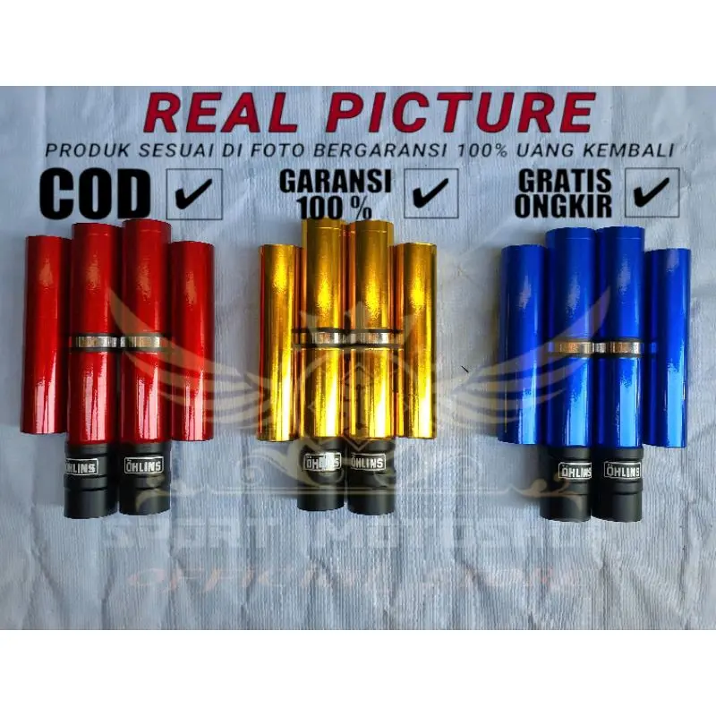 Cover shock depan full atas bawah Cb150r new/old ,Vixion new/old/R , Byson ,RX king ,satria Fu ,Sonic, Verza