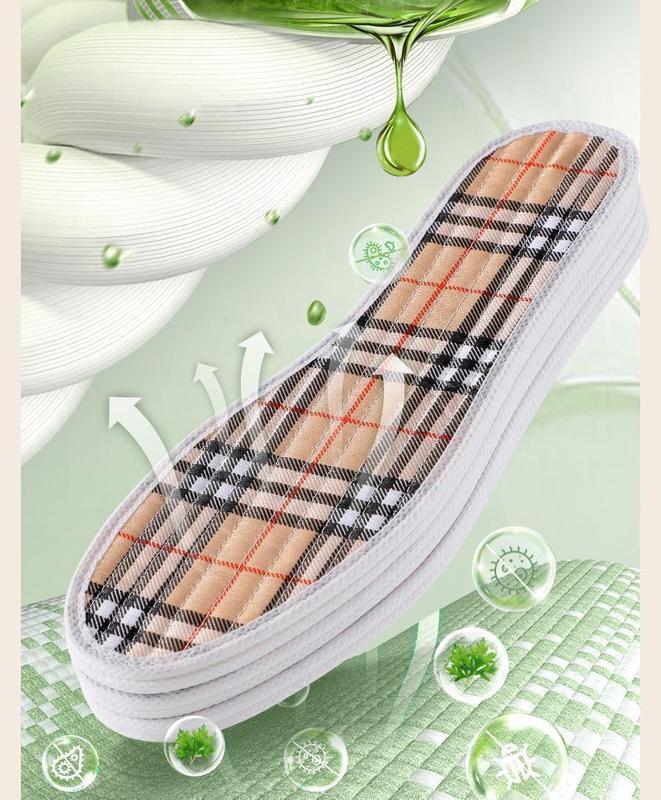 Product Introduction of Miếng Lót Giày, Thấm Hút Mồ Hôi Và Khử Mùi, Đế Mềm, Dành Cho Nam Và Nữ, Tất Cả Cotton Nguyên Chất, Bàn Chân Mồ Hôi, Bàn Chân Chống Dính, Miếng Lót Ngải Cứu Argy, Thích Hợp Cho Tất Cả Các Mùa 8
