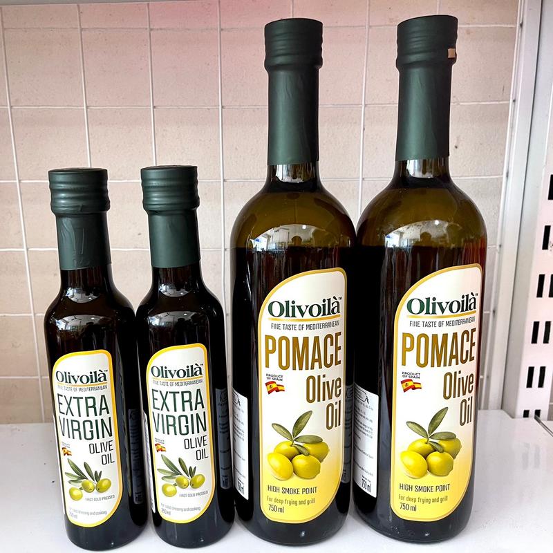 Dầu Oliu Tự Nhiên Extra Vigrin/Ô-liu Pomace Chai 250ml / 750ml