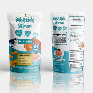 Yummybebi Biskuit Bayi MPASI Organik Ikan Salmon Asli Tanpa Pengawet MSG Cocok Usia 6 Bulan Ke Atas Nutrisi Lengkap Sehat