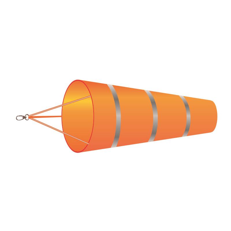 Product Introduction of 60cm Windsock Outdoor Wind Direction Measurement Reflective Belt Rip-stop Weather Vane for Airport Aviation Garden Farm 7