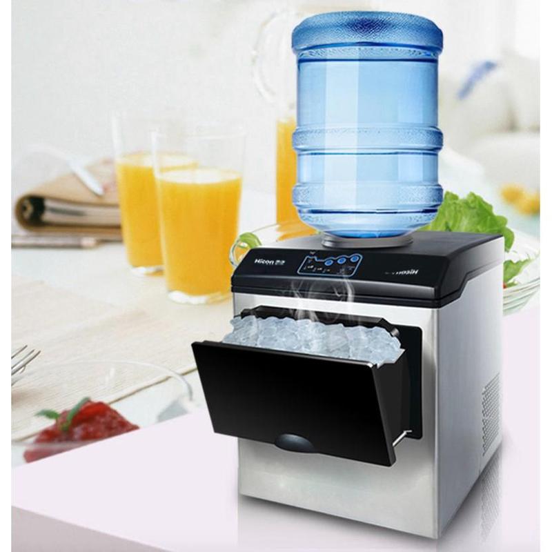 Máy làm đá viên tinh khiết Hicon 3 Size đá công suất 160w 25kg/Ngày 🔰EuroS Store🔰 0