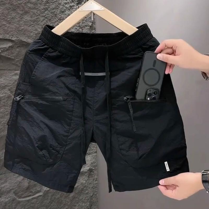 Product Introduction of Quần Soóc Bảo Hộ Lao Động Nam, Mỏng Và Dễ Phối Đồ, Có Túi Và Dây Kéo, Thích Hợp Cho Mùa Hè, Dáng Rộng Vừa Vặn, Nhanh Khô, Thể Thao Và Thường Ngày, Có Thể Được Sử Dụng Làm Quần Đùi Đi Biển Menswear 1