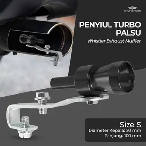 OTOHEROES Penyiul Turbo Palsu Knalpot Mobil Car Whistler 1000-2400cc - TUR007