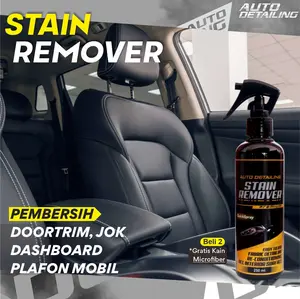 Pembersih Interior Mobil Jok Kulit Sintetis Kain Beludru Dashboard Karpet dan Plafon Mobil - Auto Detailing