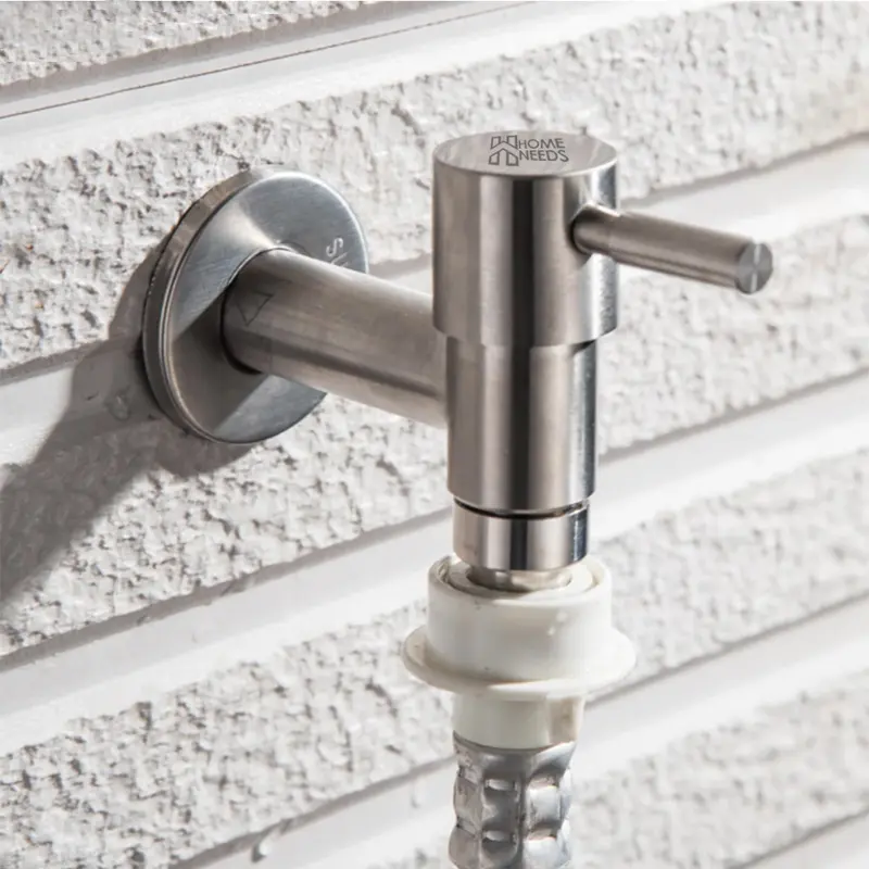 Kran Taman Kran Shower Panjang Stainless Kran Kamar Mandi JS-49 karet 3