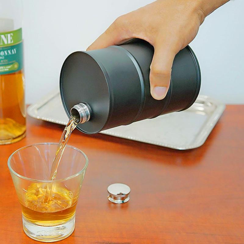 Product Introduction of Personality Stainless Steel Kettle Creative Hip Flask 2
