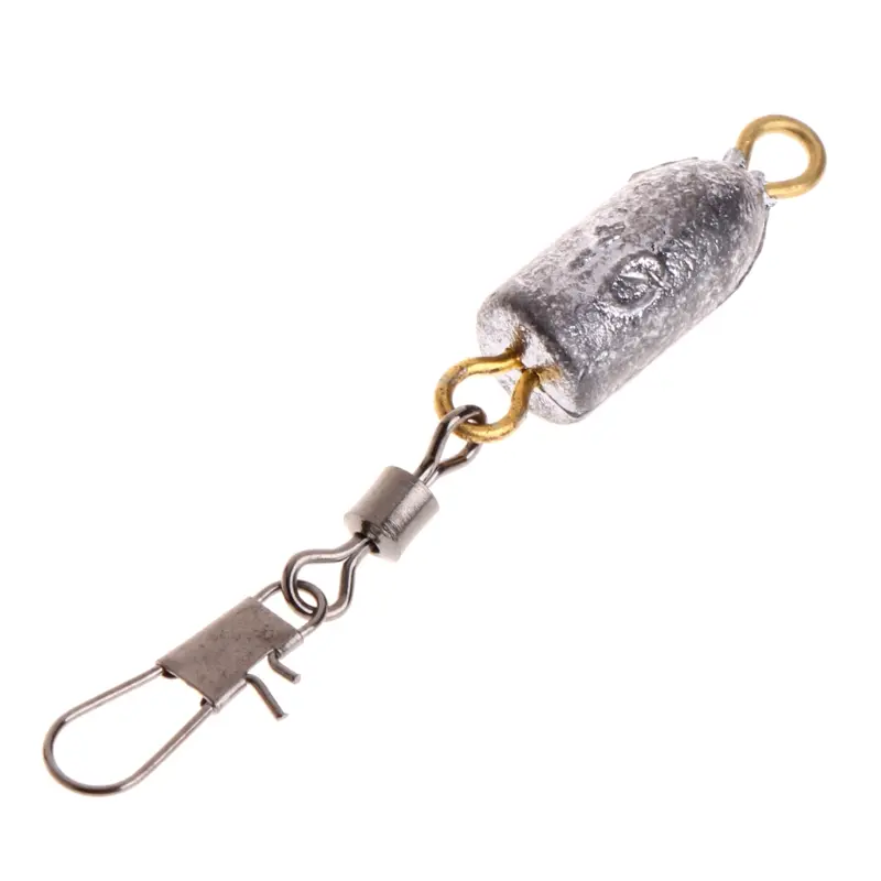 RUNG Bullet Shaped Weights Lead Sinkers Anti Dust Sea Fishing Sinker Tackle 6/8/10/20